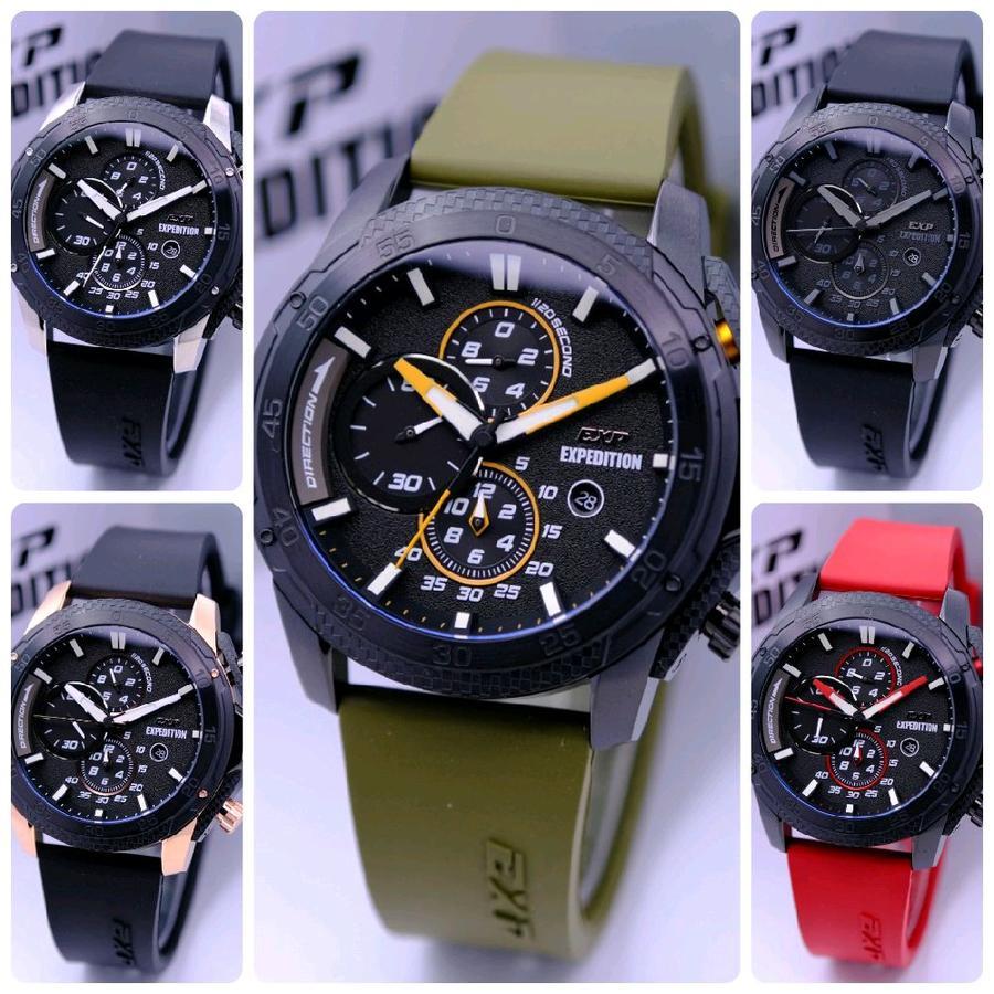 Jam Tangan Pria Expedition E 6810 E6810 Original Garansi Resmi 1 Tahun