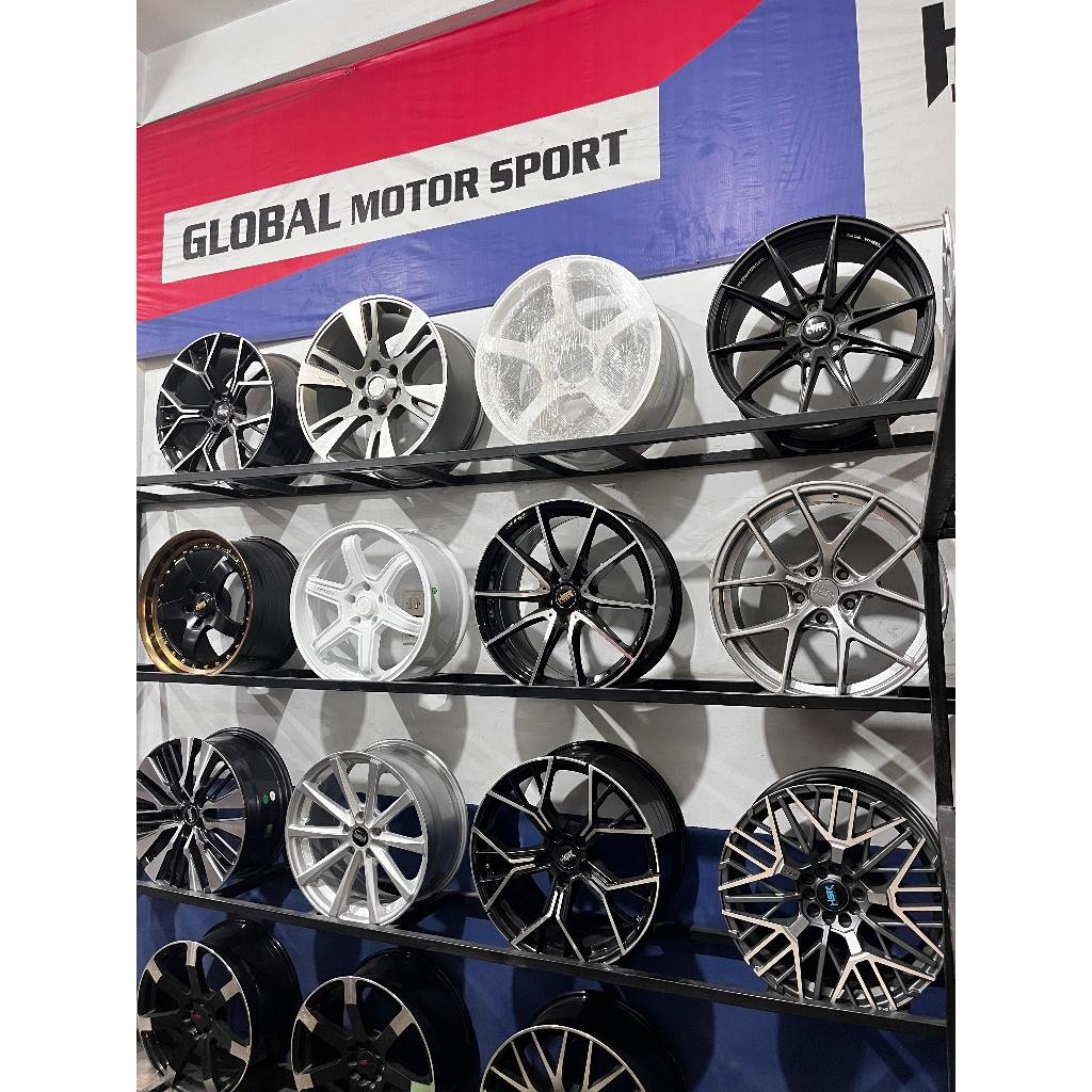 Toko Velg Dan Ban Mobil Kota Medan Terlengkap Authorized HSR Wheels Medan