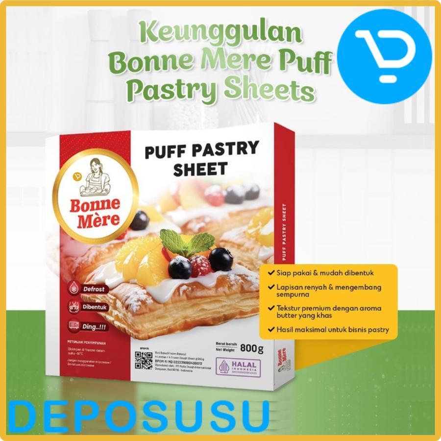 

BONNE MERE Danish Pastry & Puff Pastry Sheet 800g