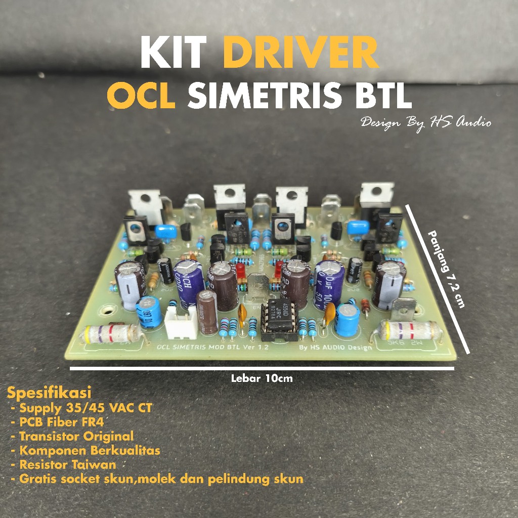 Kit Driver OCL Simetris BTL / Driver Kit OCL Simetris BTL