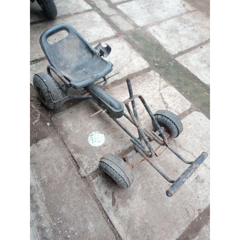 bahan pedalcar gokart gowes jadulan