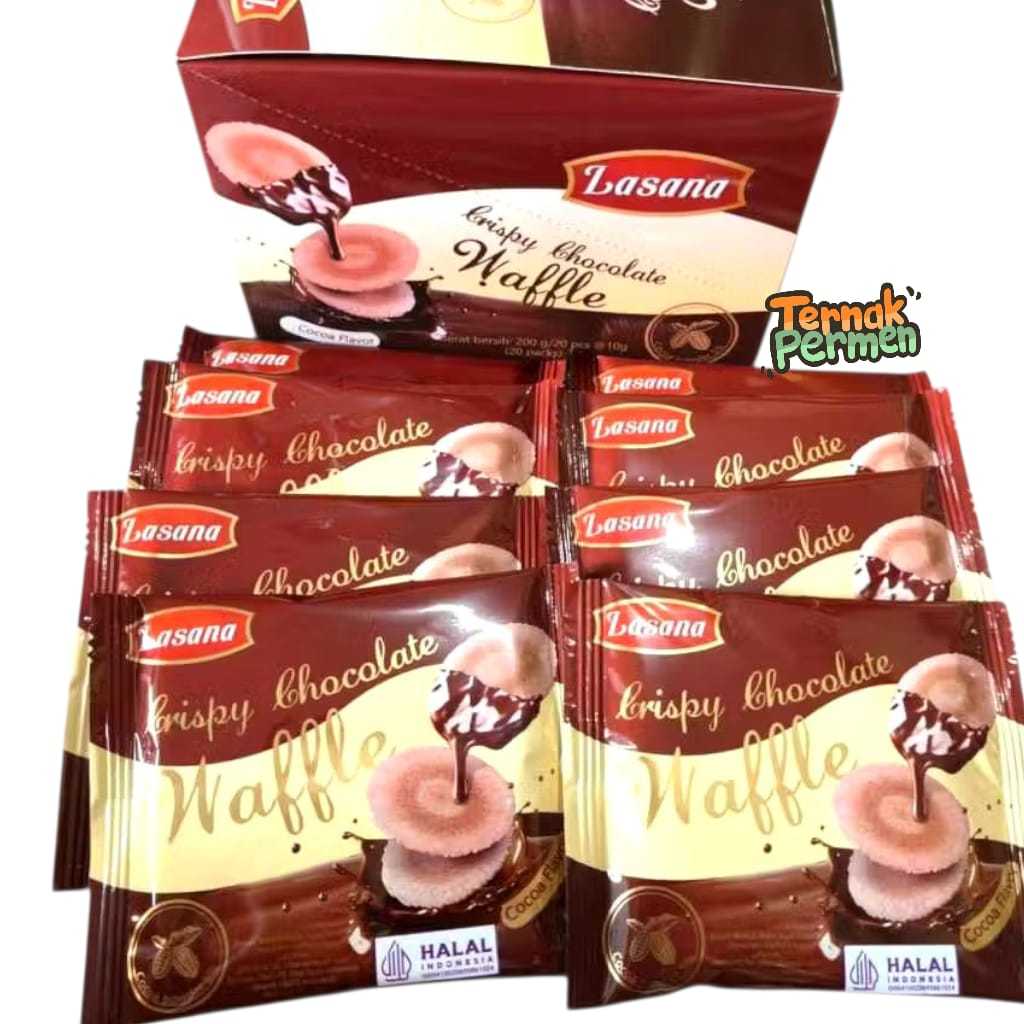 

LASANA WAFFLE CRISPY ISI 20 PCS