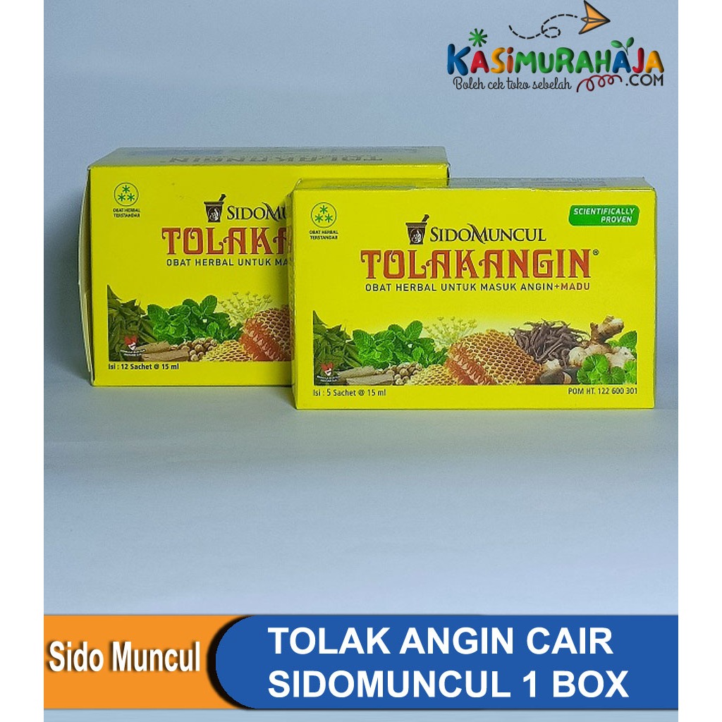 

TOLAK ANGIN CAIR SIDOMUNCUL 1 BOX