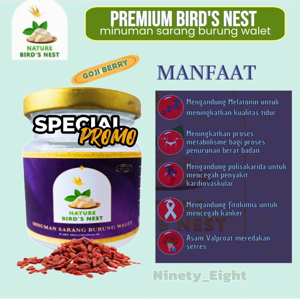 

TERMURAH minuman sarang walet ISI 3 BOTOL