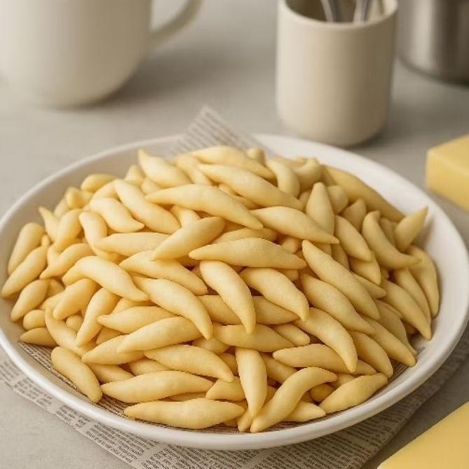 

250gram Bidaran Keju Telur Gabus Camilan Tradisional Garing