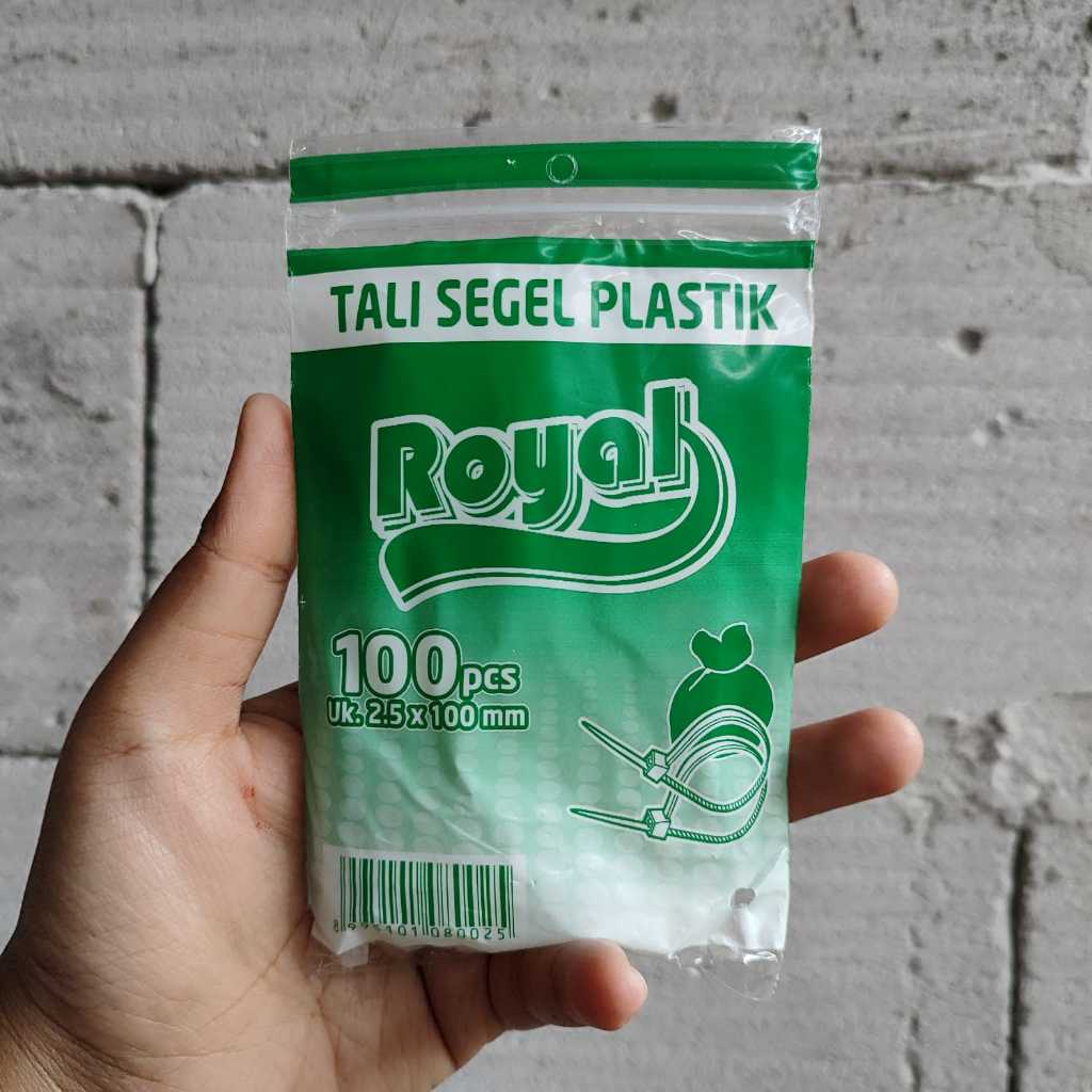 

Tali Segel Plastik Kabel Ties 2,5x100 mm / Tali pengikat Kable Tis isi 100 pcs