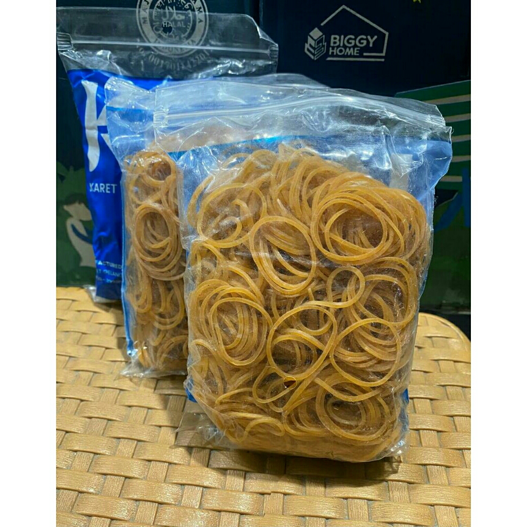 

Karet Gelang Warna Kuning , Ijo , Merah , Serba Guna