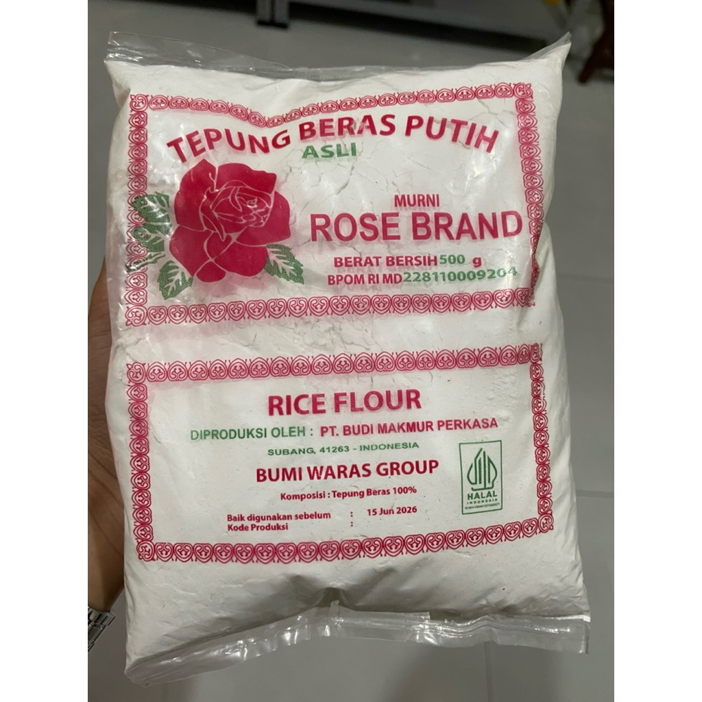 

Tepung Beras Rose Brand 500gr