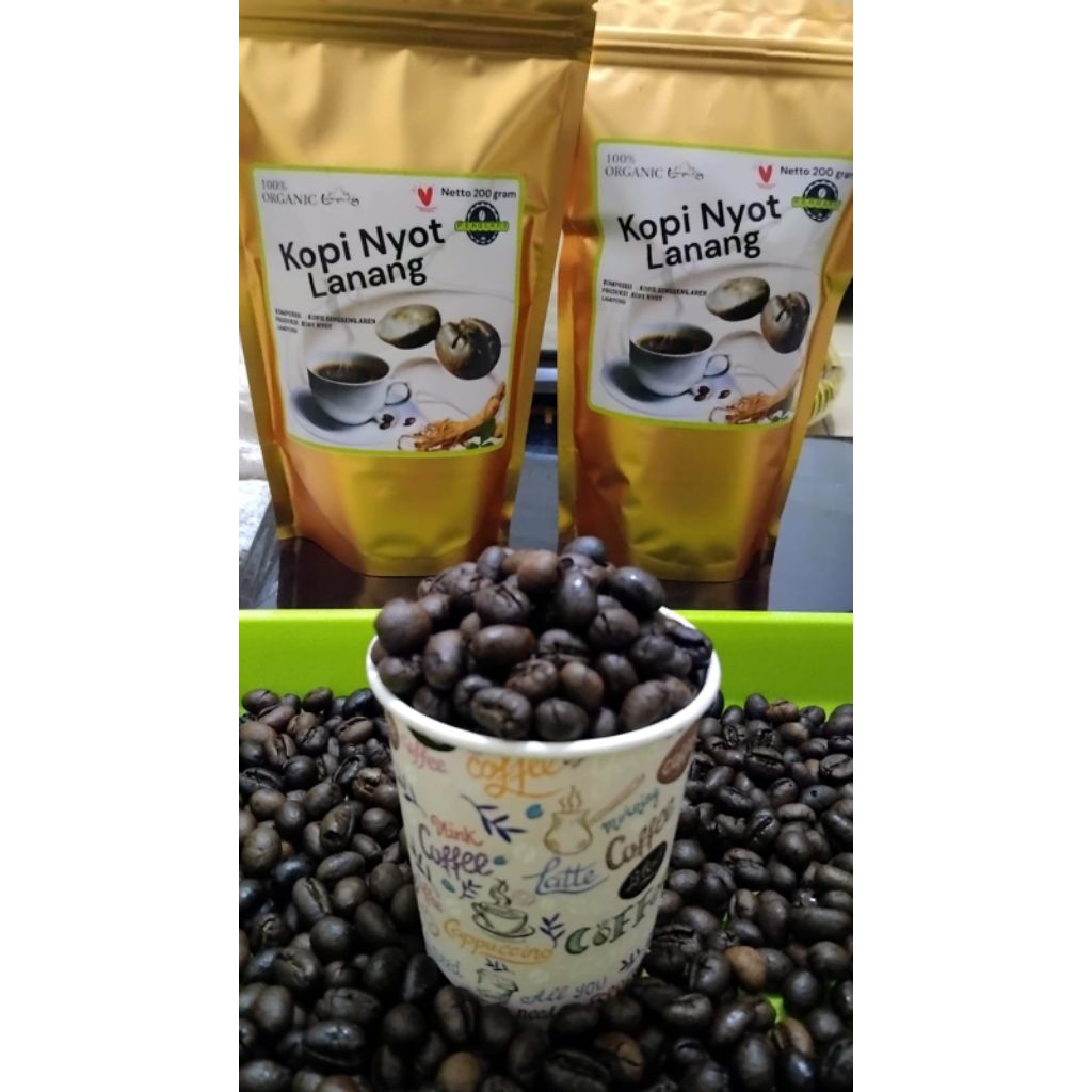 

kopi robusta lampung/kopi nyot lampung/kopi lampung asli 200gr