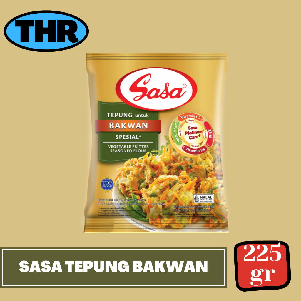 

Sasa Tepung Bakwan 225gr