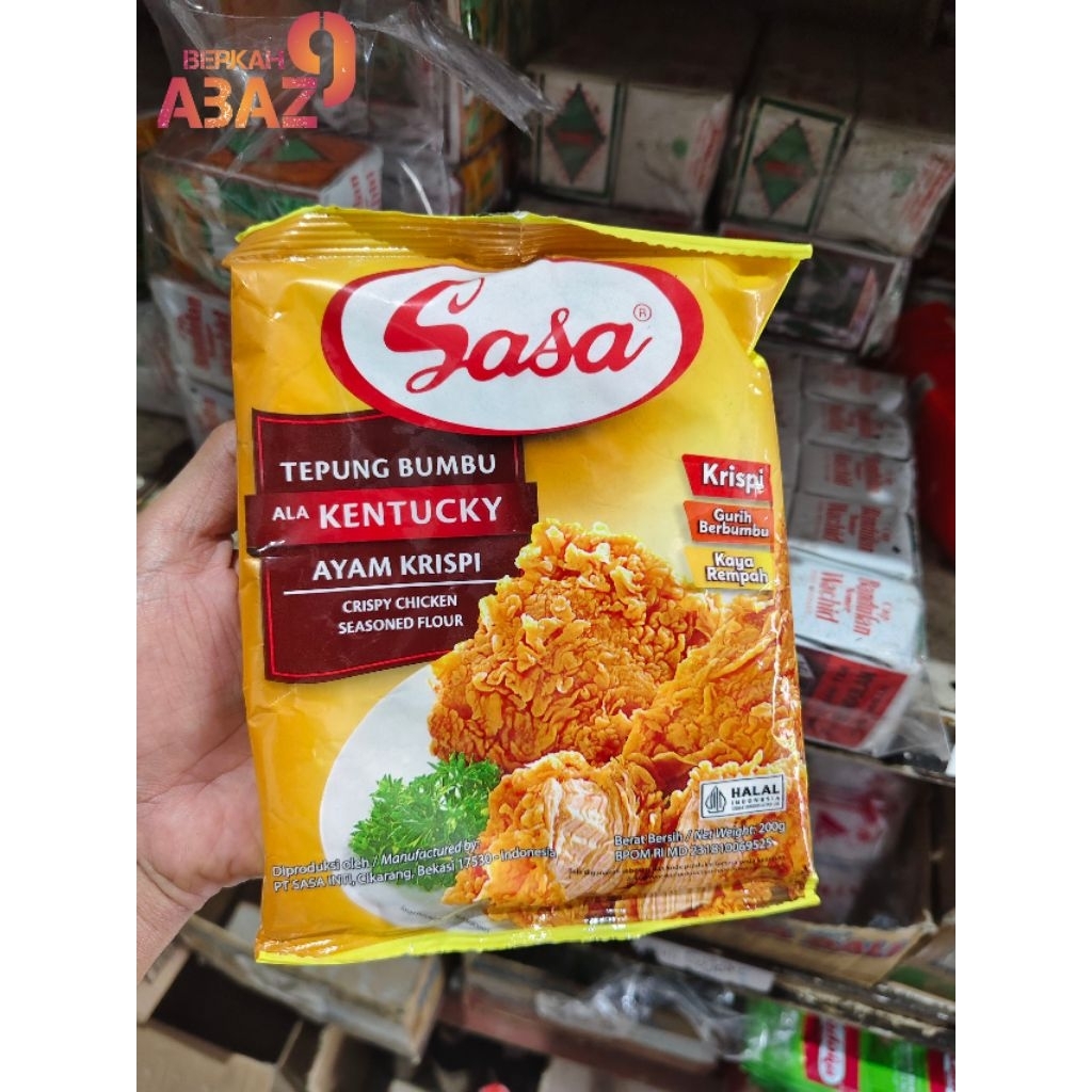 

Sasa Tepung Ayam Kentucky Bervitamin & Bermineral 200gr