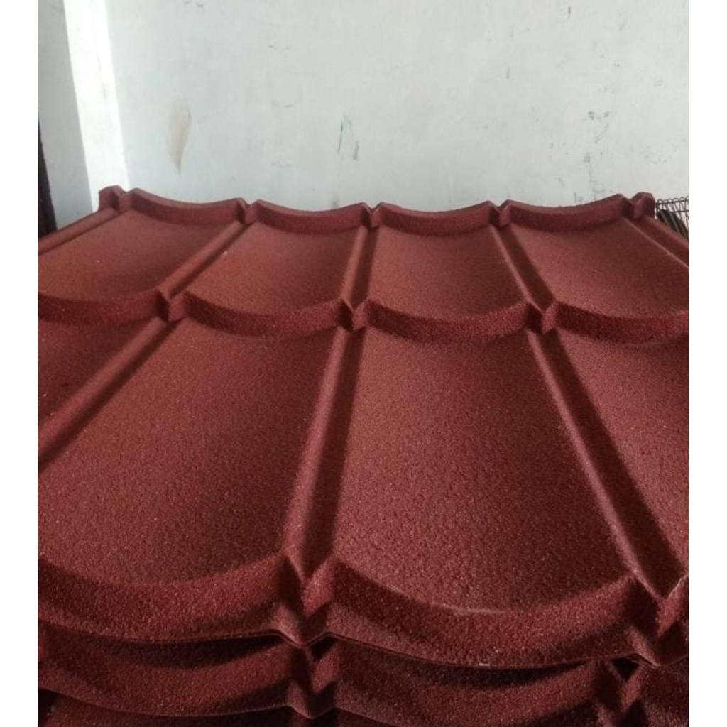 Genteng metal pasir tebal 0.25 mm