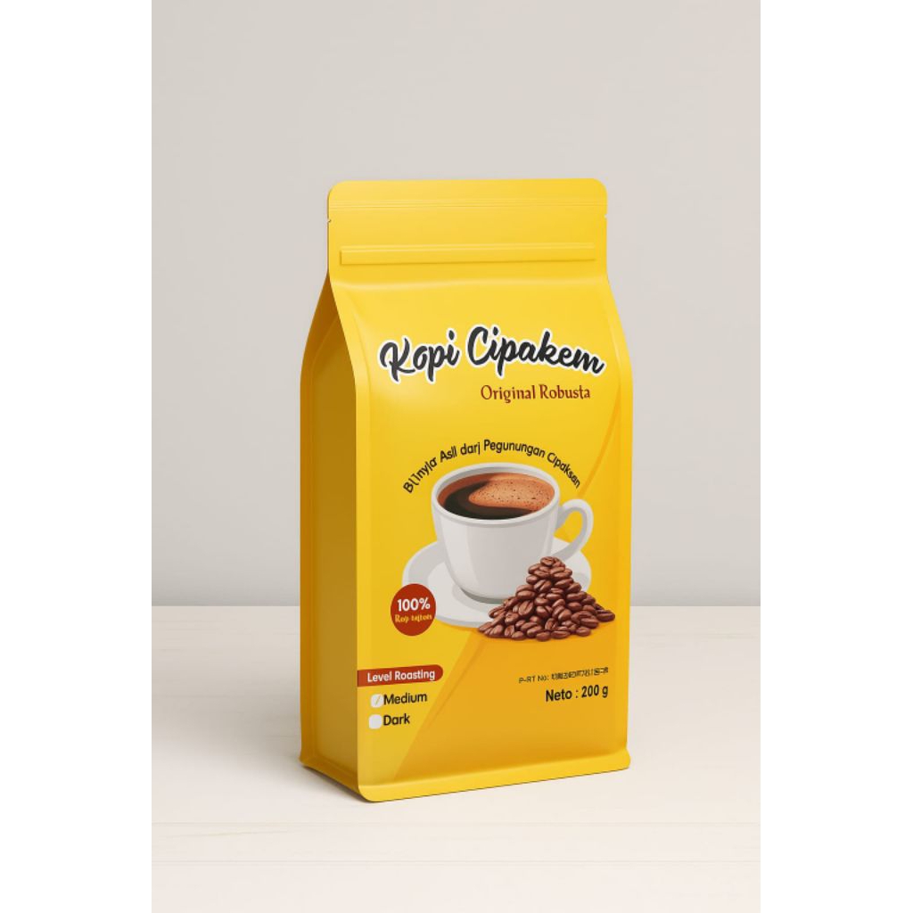 

Kopi Cipakem - Original robusta dari biji kopi pilihan