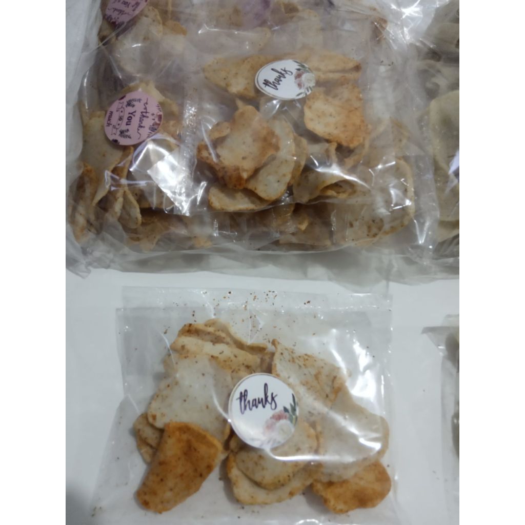 

keripik basreng kemasan jualan 2000an