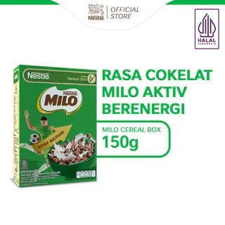 

[oddsolshop] pekanbaru/Nestle Milo Stay Active Cereal 150GR Seral Sarapan Gandum Utuh Cokelat Malt