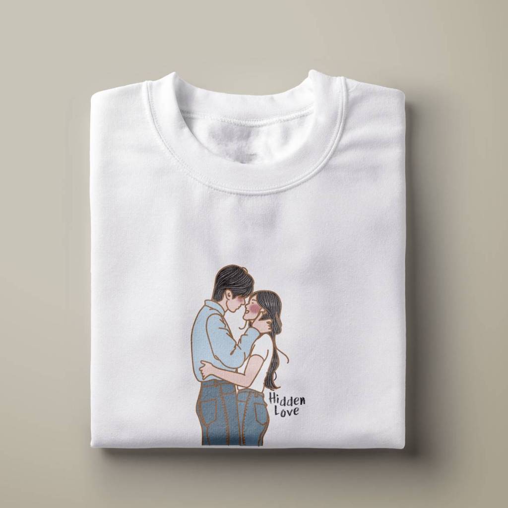 KAOS CDRAMA HIDDEN LOVE KOREAN DRAMA T-SHIRT CHINESE DRAMA KDRAMA MERCHANDISE KAOS DRAMA KOREA