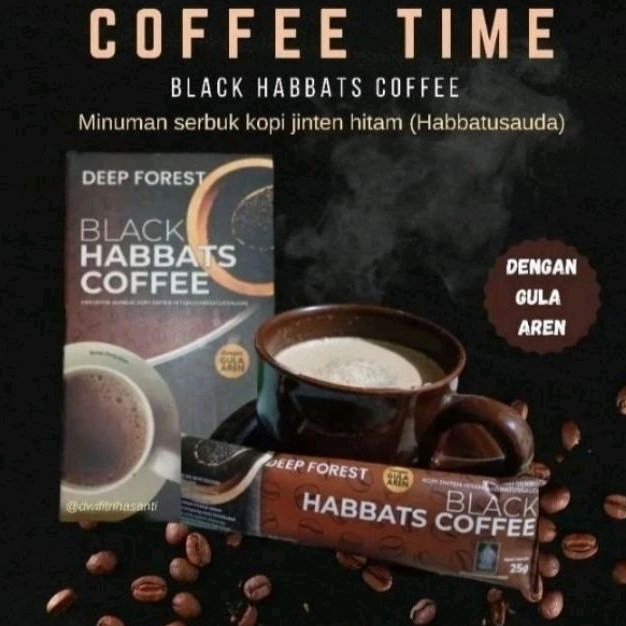 

BLACK HABBATS COFFEE 1 BOX ISI 10 ORIGINAL 100% / Produk Original