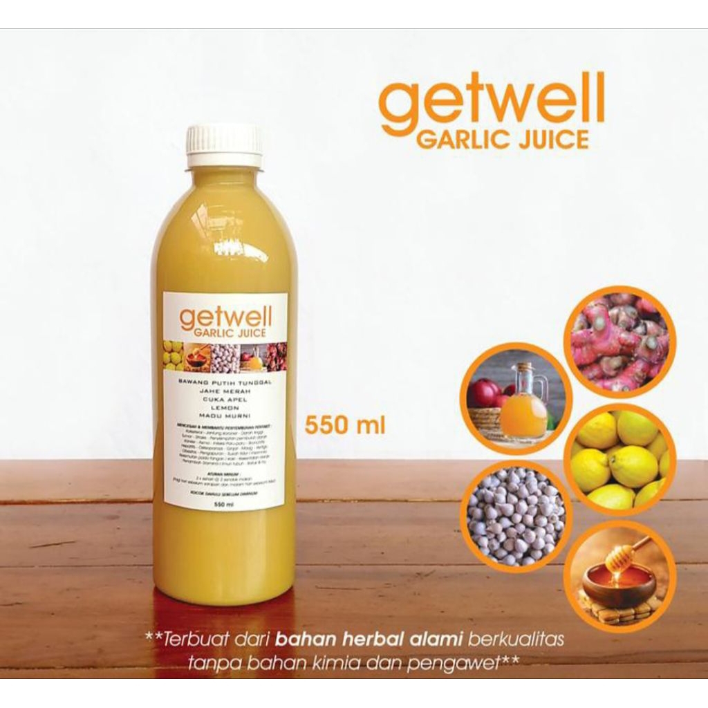 

GETWELL GARLIC JUICE 550ML