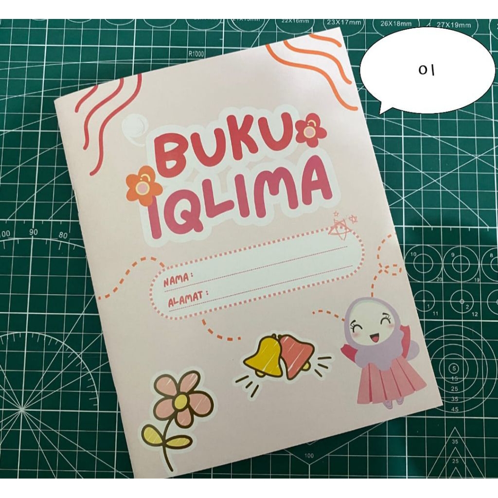 

Buku tulis lucu custom nama 40 lembar