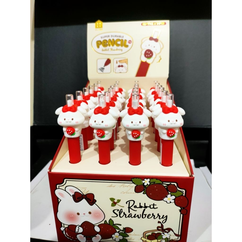 

KUKI Pensil Abadi Rabbit Strawberry (Super Durable Pencil)