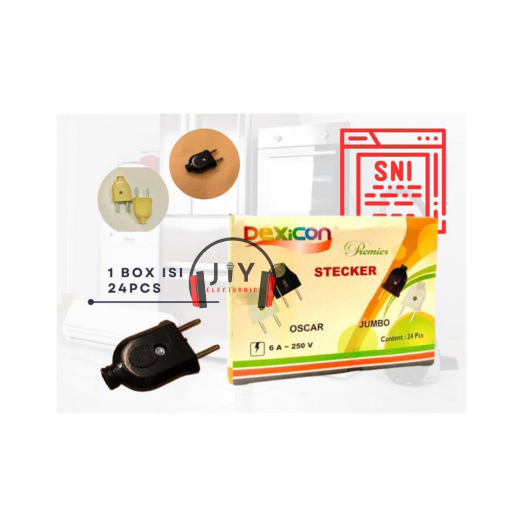 Steker Arde Gepeng Colokan Listrik Gepeng Dexicon Jumbo