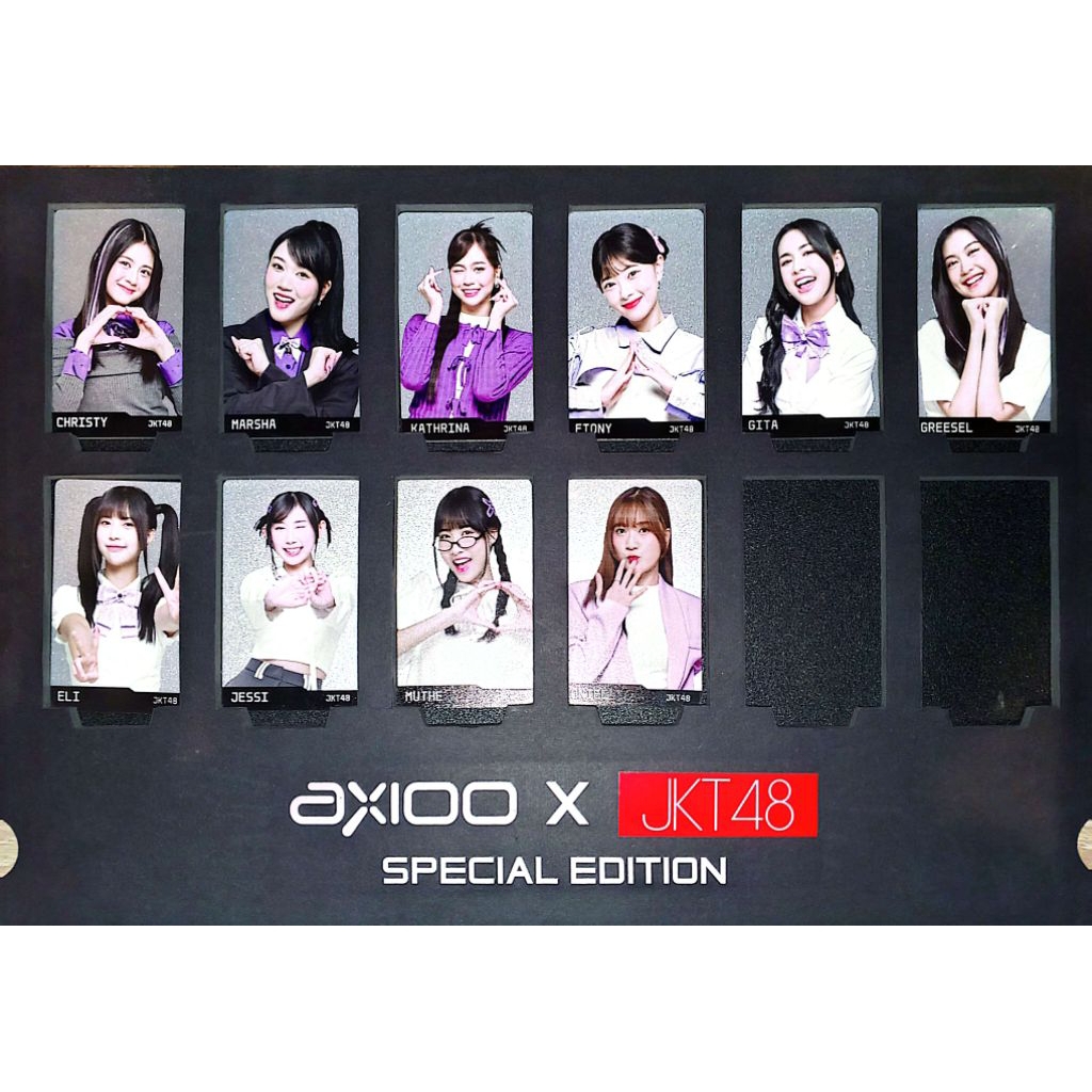 Photocard JKT48×AXIOO SPECIAL EDITION 10000% ORIGINAL‼️