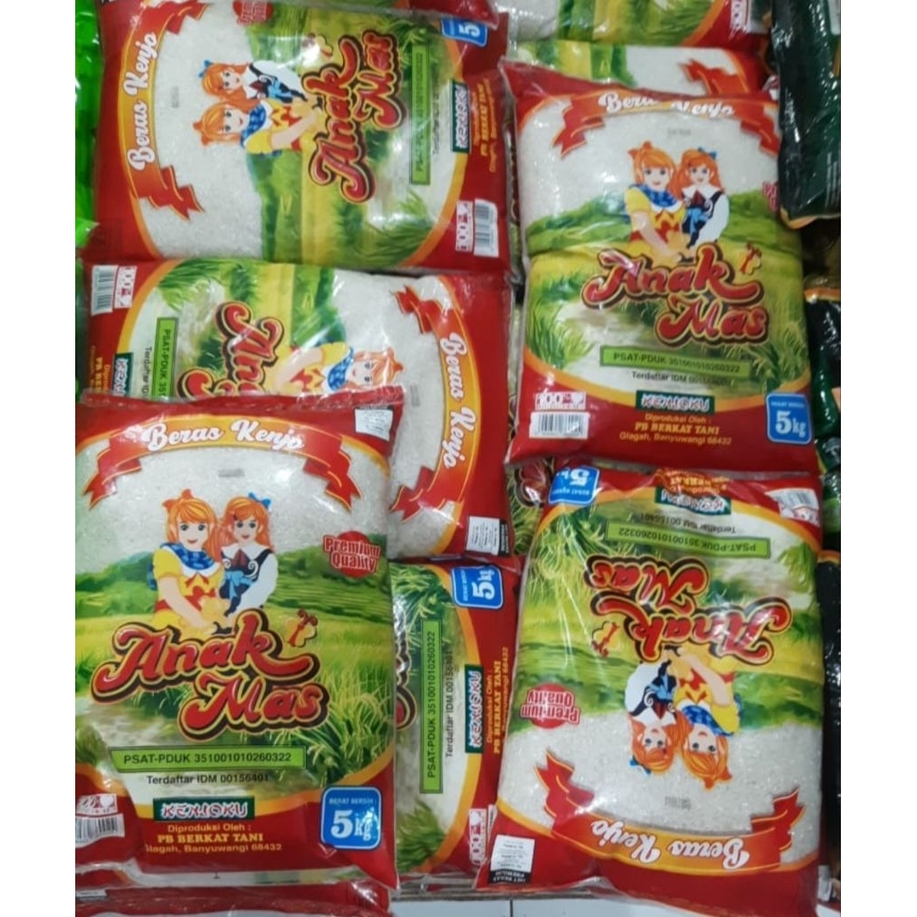 

Beras Kenjo Anak Mas Merah 5kg