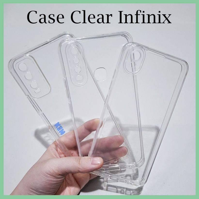 Case Bening Protect Camera Infinix Smart 9 HD 3 3+ 4 5 RAM 6 NFC 6+ 7 8 Pro + PLUS Zero 5G 2023 20 3