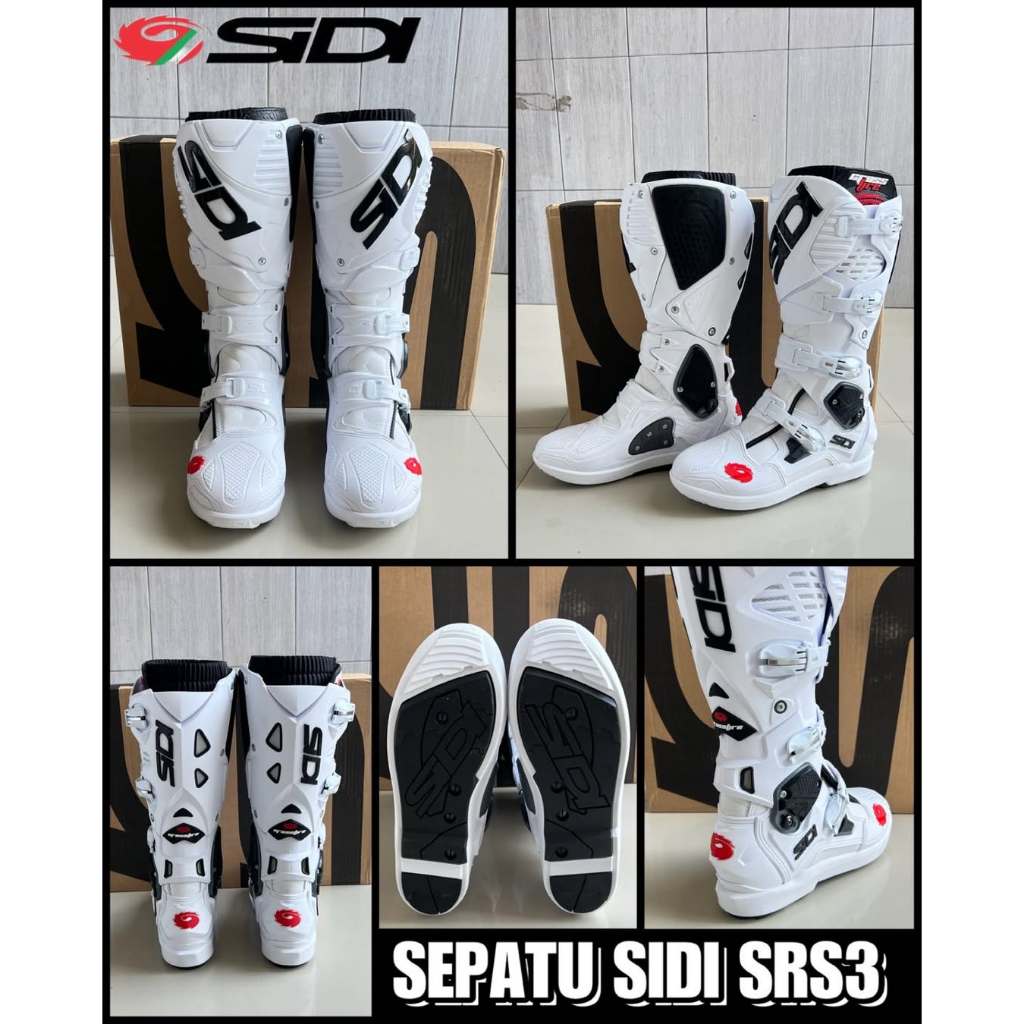Sepatu SIDI Crossfire 3 SRS - White