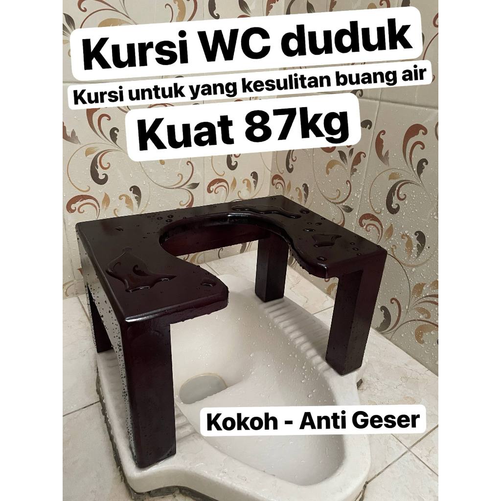 Alat Bantu Duduk Toilet Toilet Kursi Jongkok wc duduk portable Kamar Mandi kursi toilet duduk kayu k