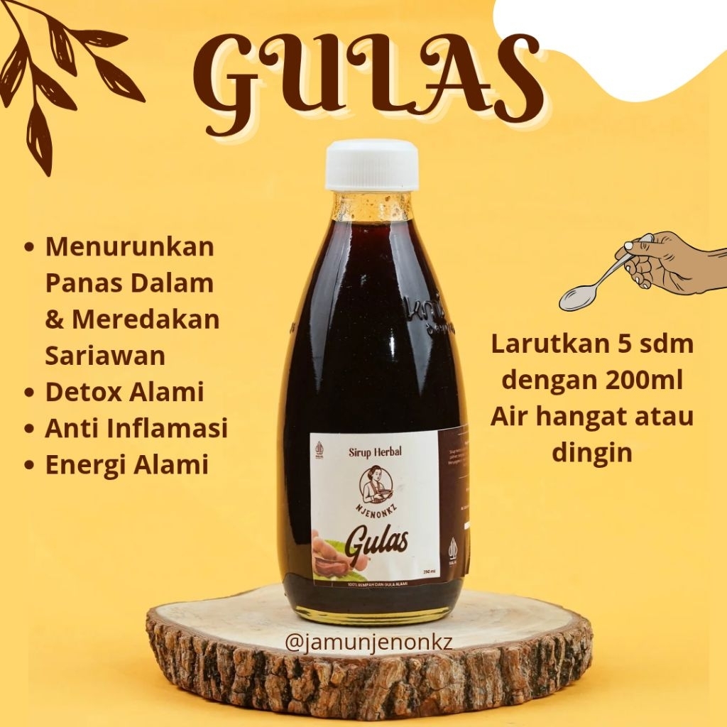 

Sirup Gula Asam Njenonkz