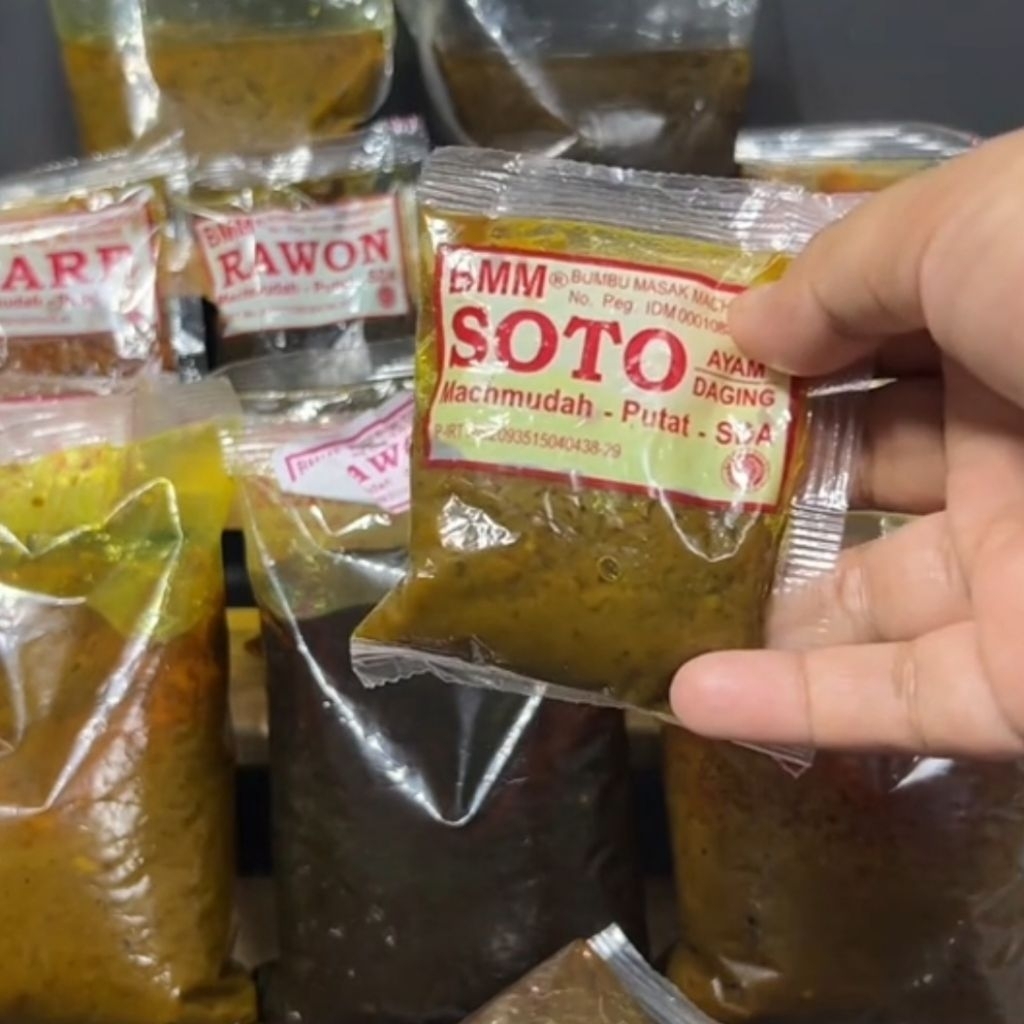 

( 5 Pcs) BMM ( SOTO) - Bumbu Masak Machmudah Asli dari PUTAT SIDOARJO