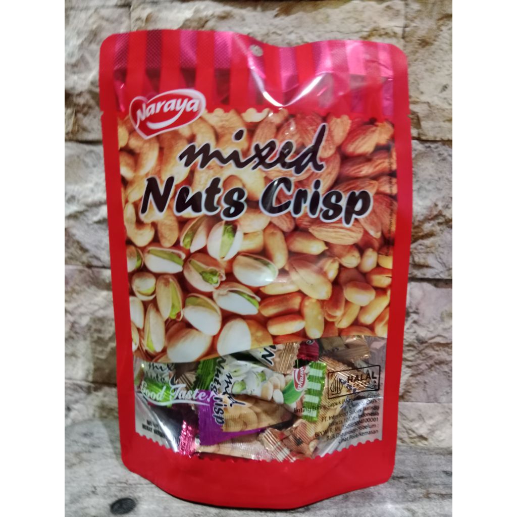 

Naraya Mixed Nuts Crisp 200 gram.( HALAL)