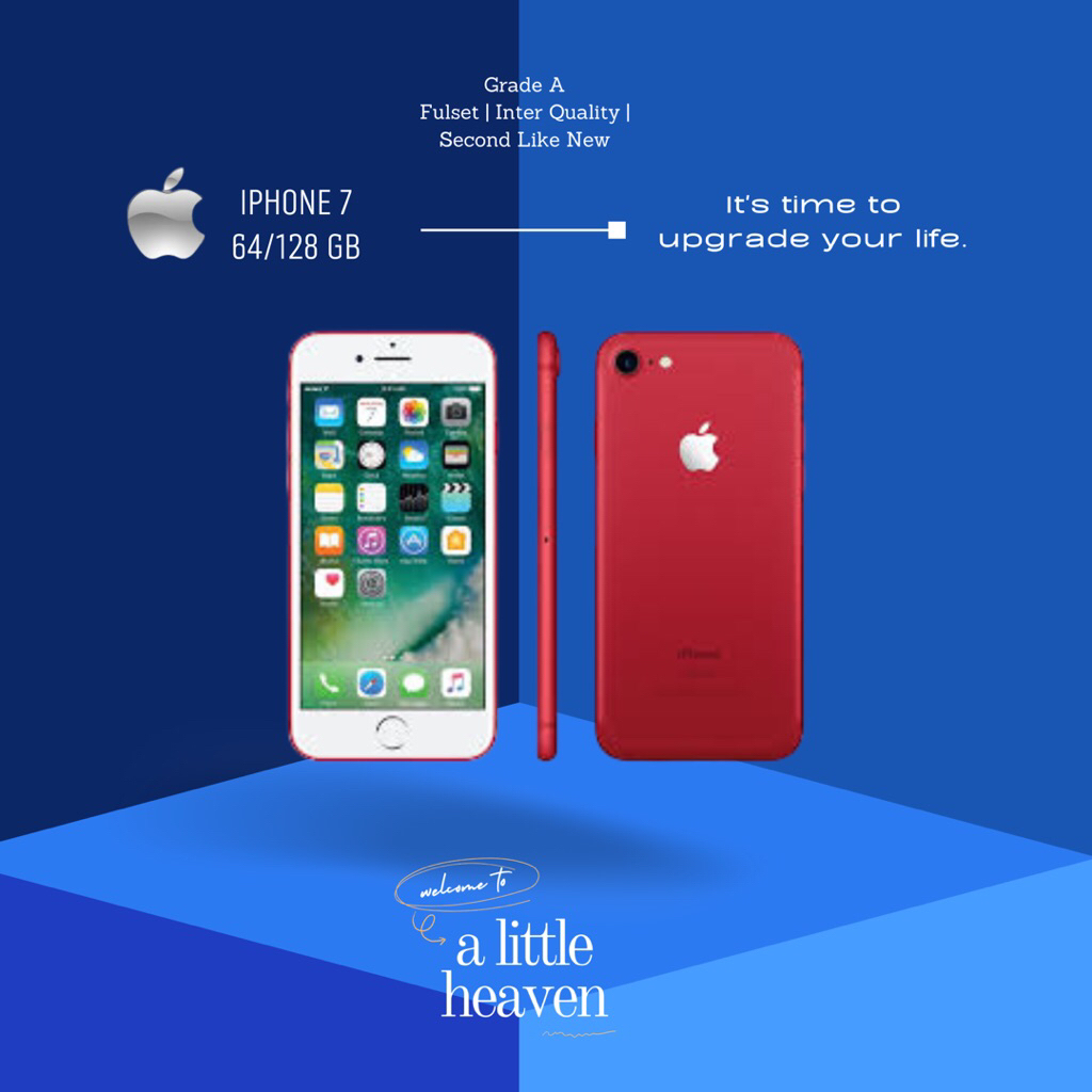 iPhone 7 Original Second | Mulus Like New | Inter Quality | 100% Aman & Bergaransi (Bukan Refurbishe