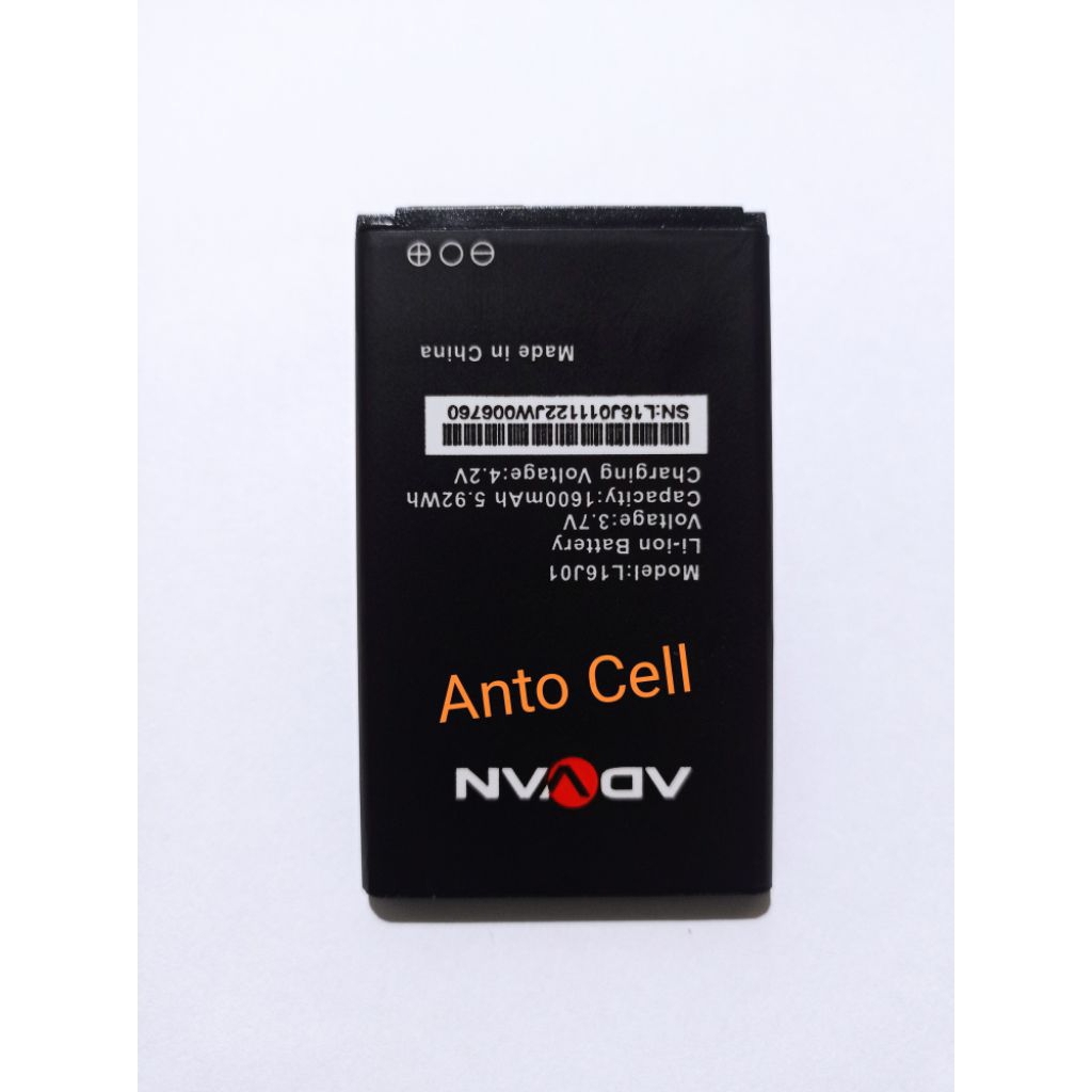 Baterai Advan Hammer R6 L16J01 Advan R6 Battery batre batrai hp
