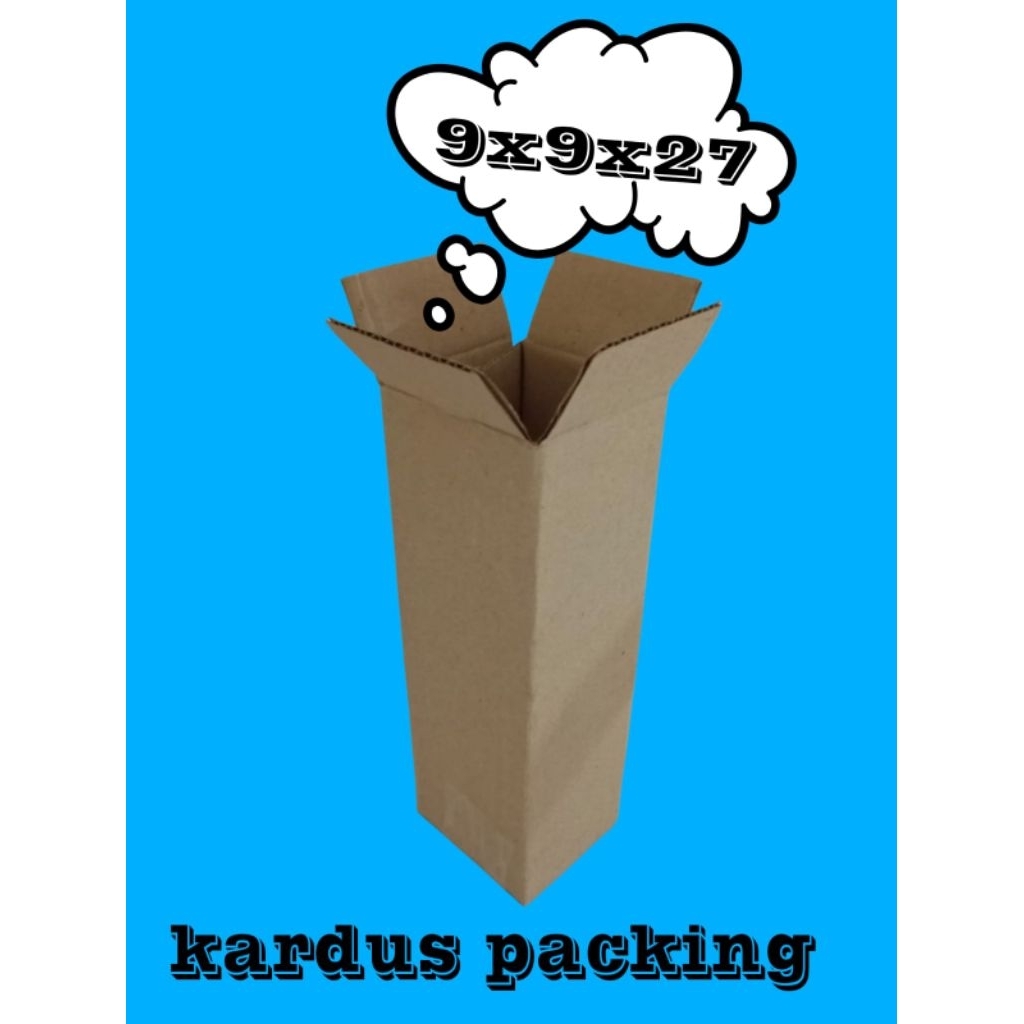 

kardus packing UK 9x9x27 kardus besar kardus kecil..