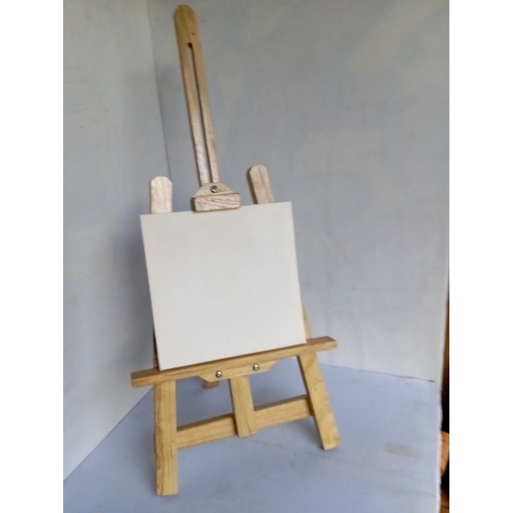 

EASEL MEJA 60,70CM WOODEN JATI SUNGKAI KOKOH