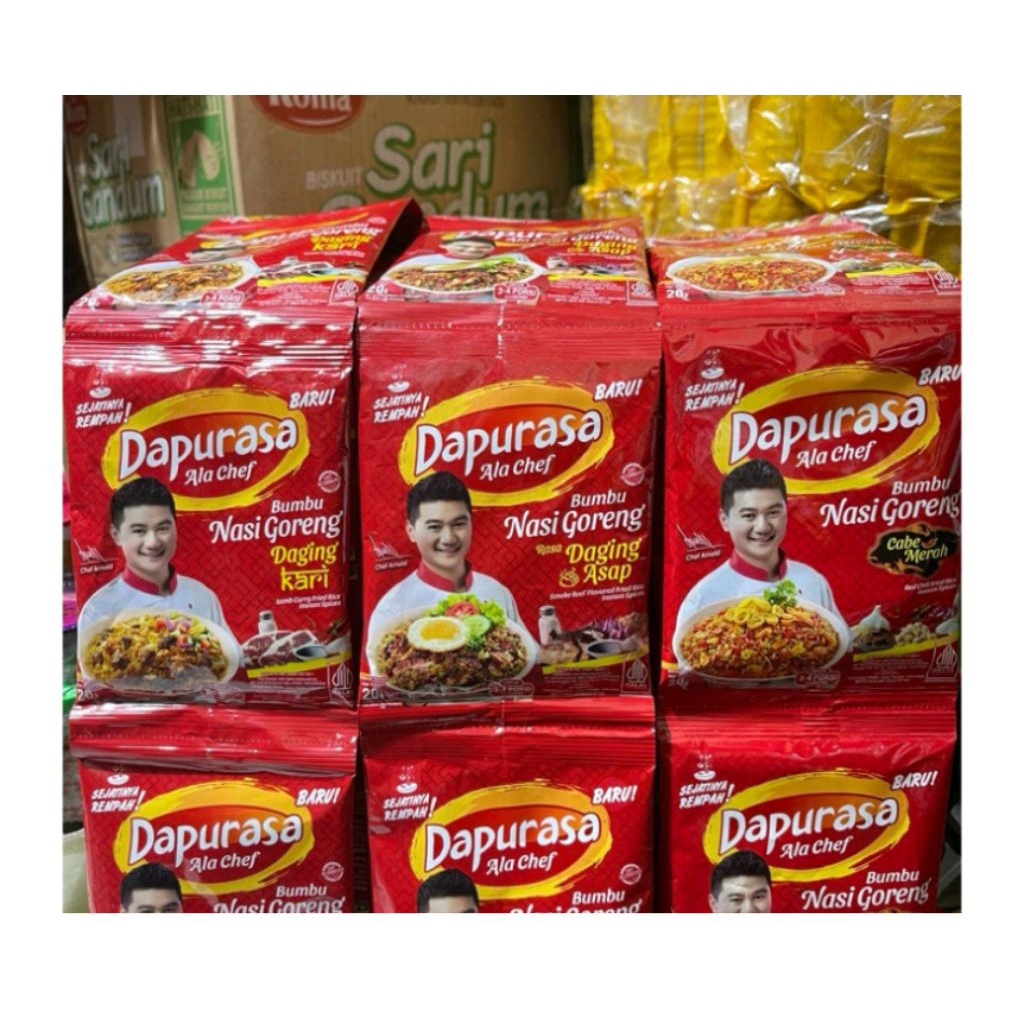 

Dapurasa AlaChef Bumbu Nasi goreng 1renteng @10pcs