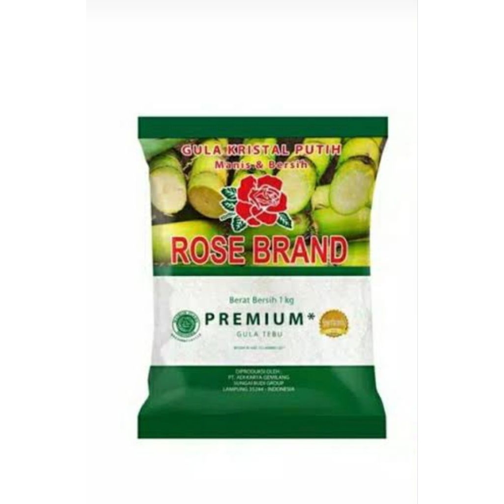 

gula pasir rose brand 1kg putih