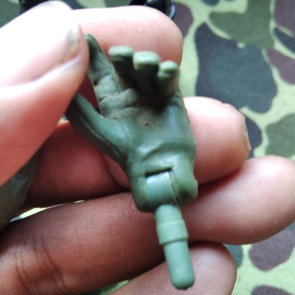 Set Tangan Untuk Figur Tentara Mainan Miniatur Tangan Aksesori Action FigureBahan plastik lentur kua