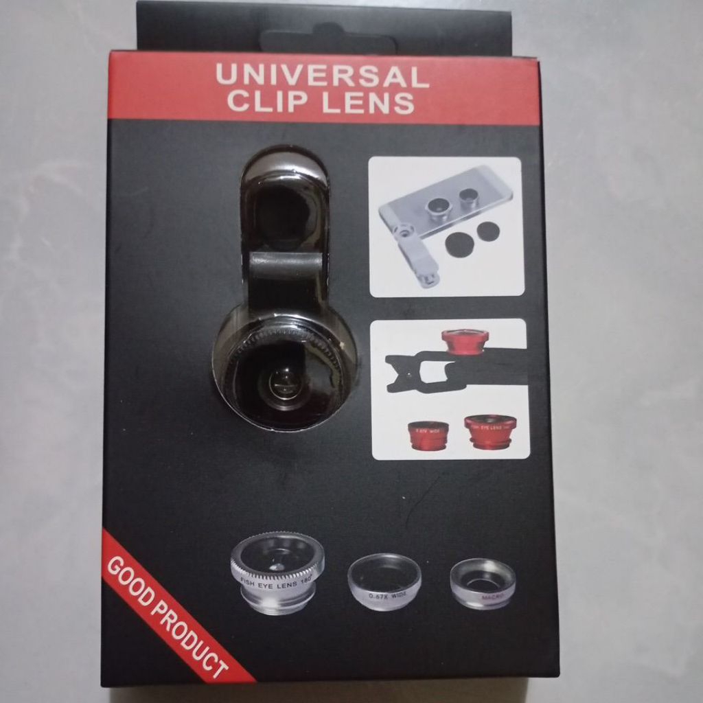LENSA FISHEYE (Toserba grosirku) clip lensa fisheye warna random