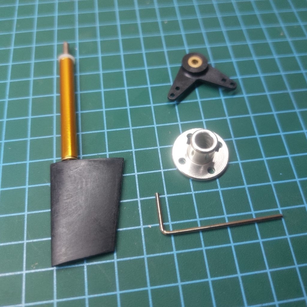 Rc Boat Rudder Tugboat Rudder Kemudi Kapal Remot 36MM