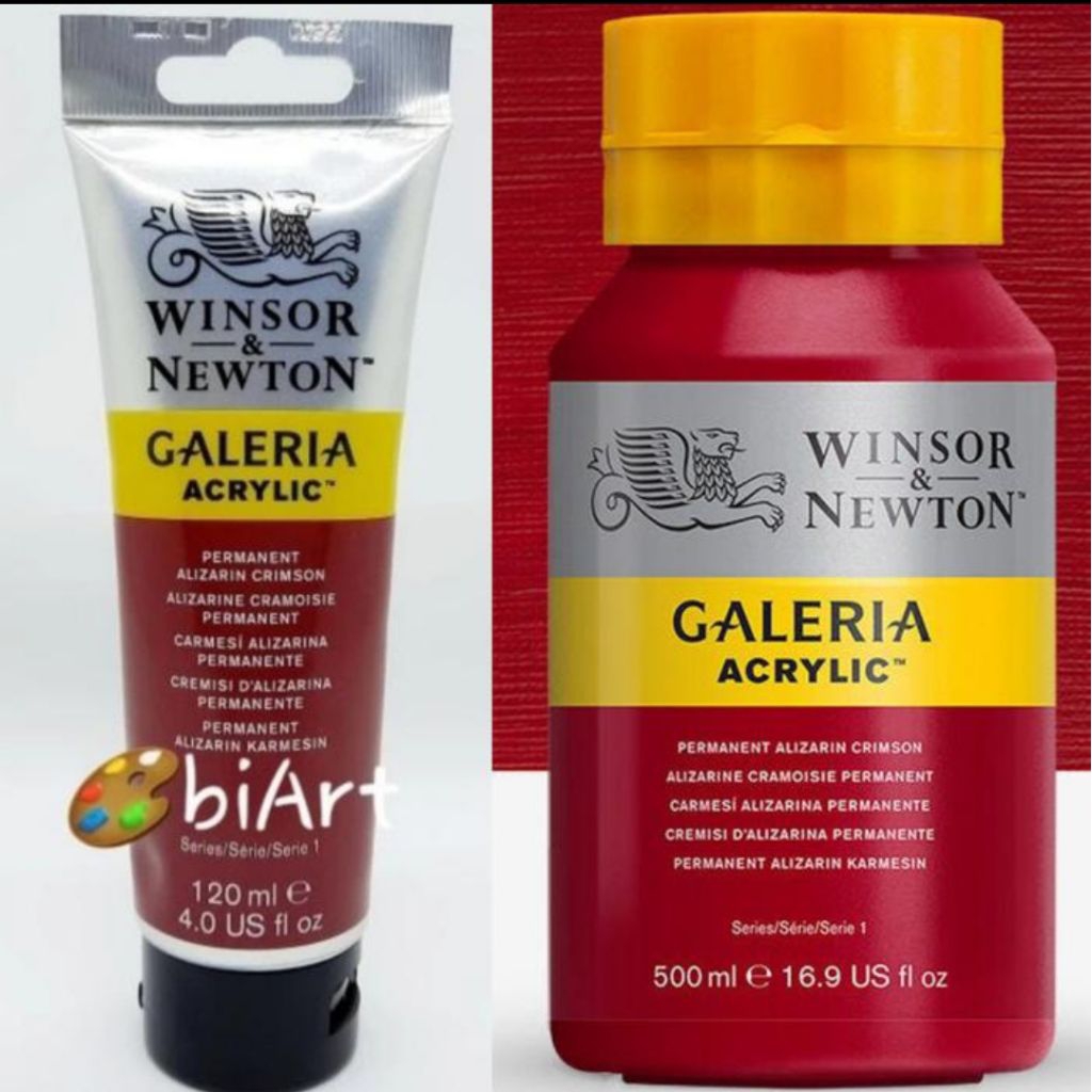 

Cat Akrilik Galeria Acrylic Colour 500ml / 120ml Permanent Alizarin Crimson Winsor & Newton