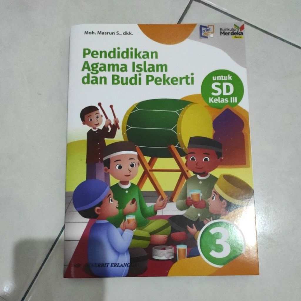 Reprint PAI kelas 3 kurikulum merdeka erlangga