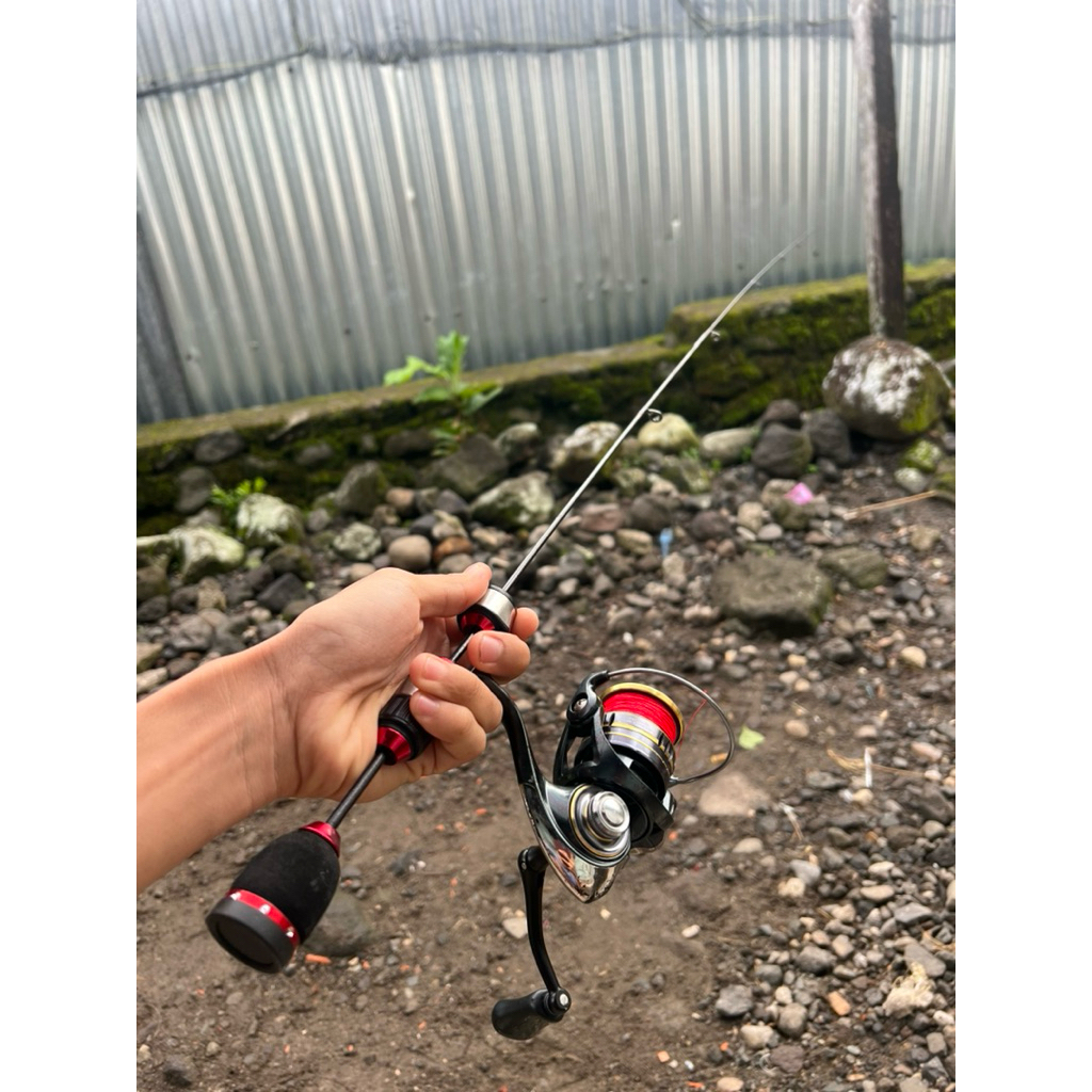 Joran Microfishing (rod travel) Mancing Udang, Wader, Nilem dan Sejenisnya