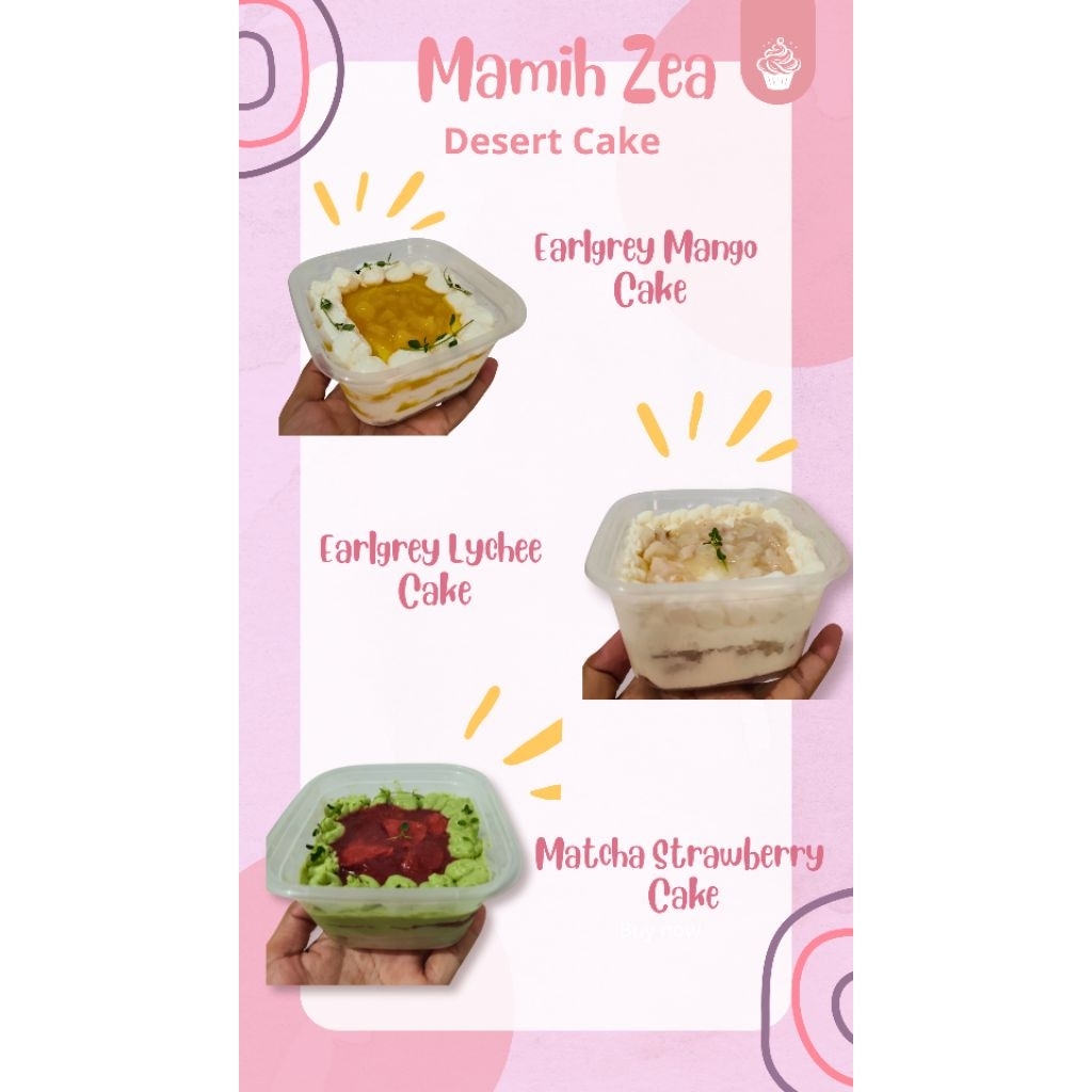 

Earl grey mango cake