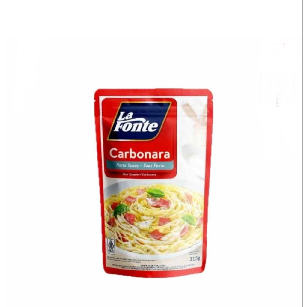 

la fonte saus pasta carbonara pch 315 gr