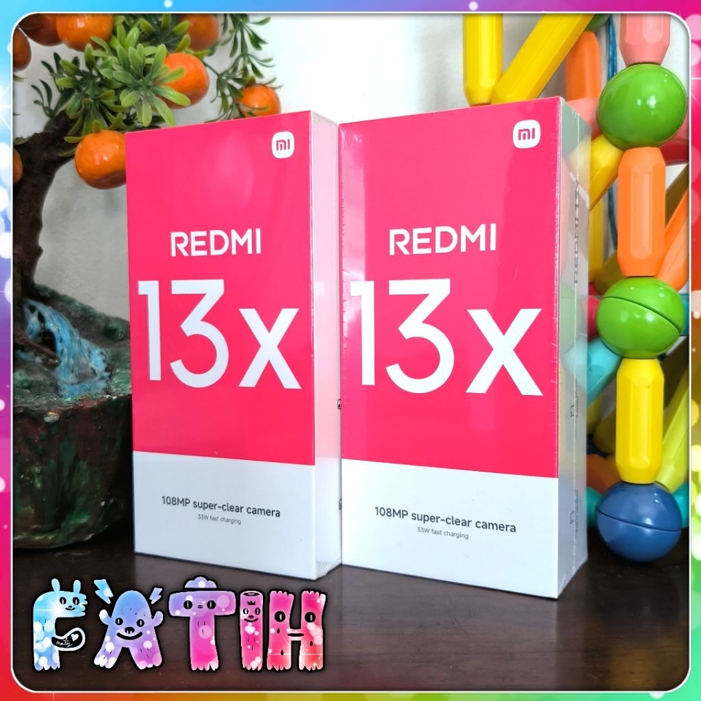Redmi 13x 8/256 Baru Segel Garansi Resmi