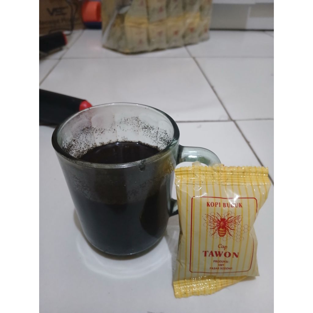

kopi cap tawon / kopi hitam cap tawon