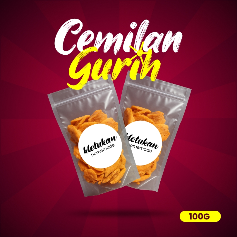 

Cemilan Kletukan 100 Gram Sedap Gurih Dan Renyah